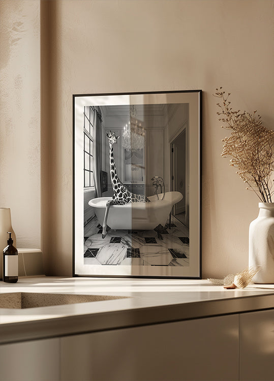 Giraffe Glam Soak (NEW) - Posterbox