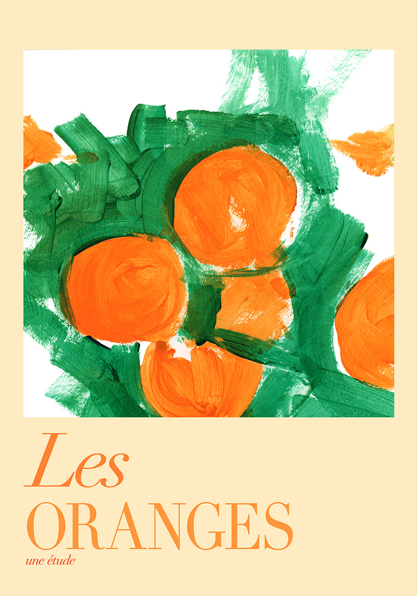 Les Oranges Une Étude 1 Plakat - Posterbox