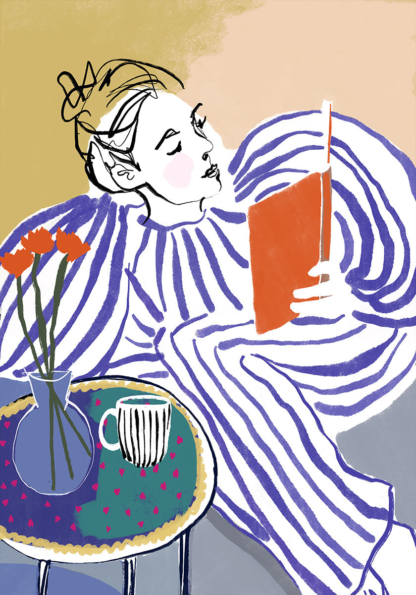 Cozy Reading Corner Plakat - Posterbox