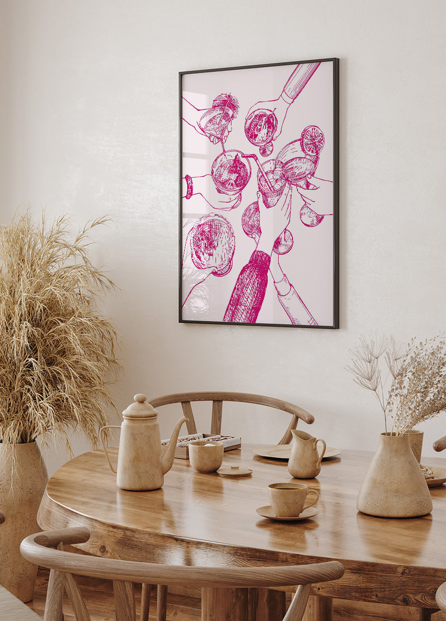 Cheers Plakat - Posterbox.dk