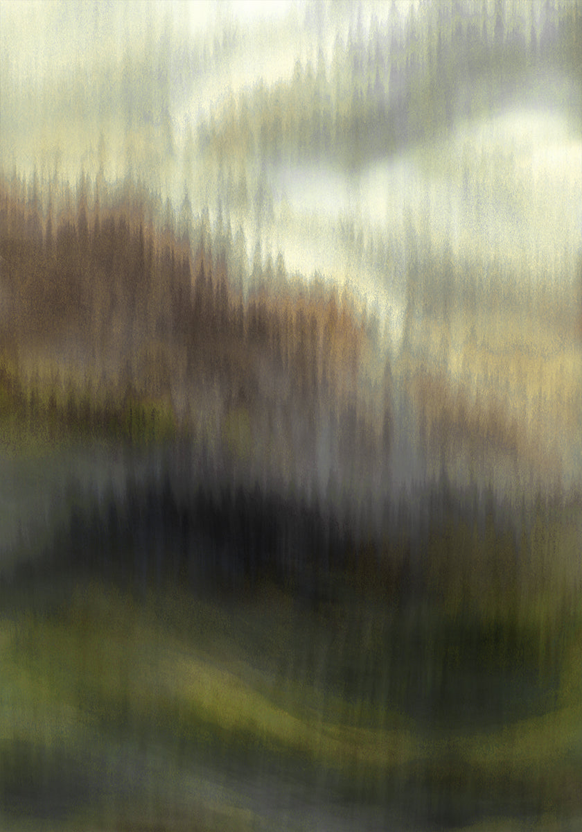 Misty Forest Veil - Posterbox