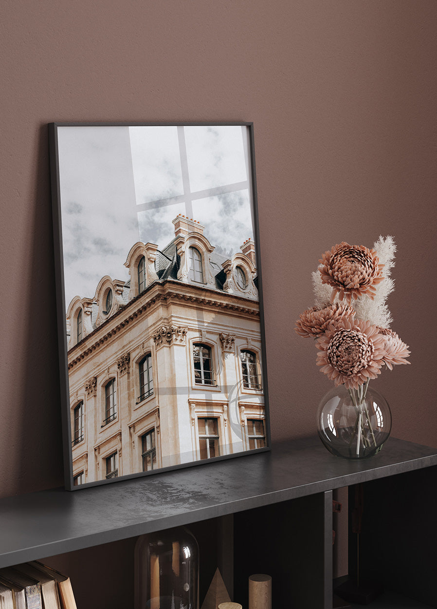 Classic Building in Paris Plakat - Posterbox.dk