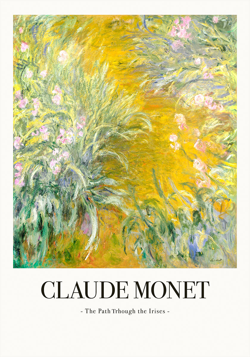 The Path Through The Irises Plakat - Posterbox