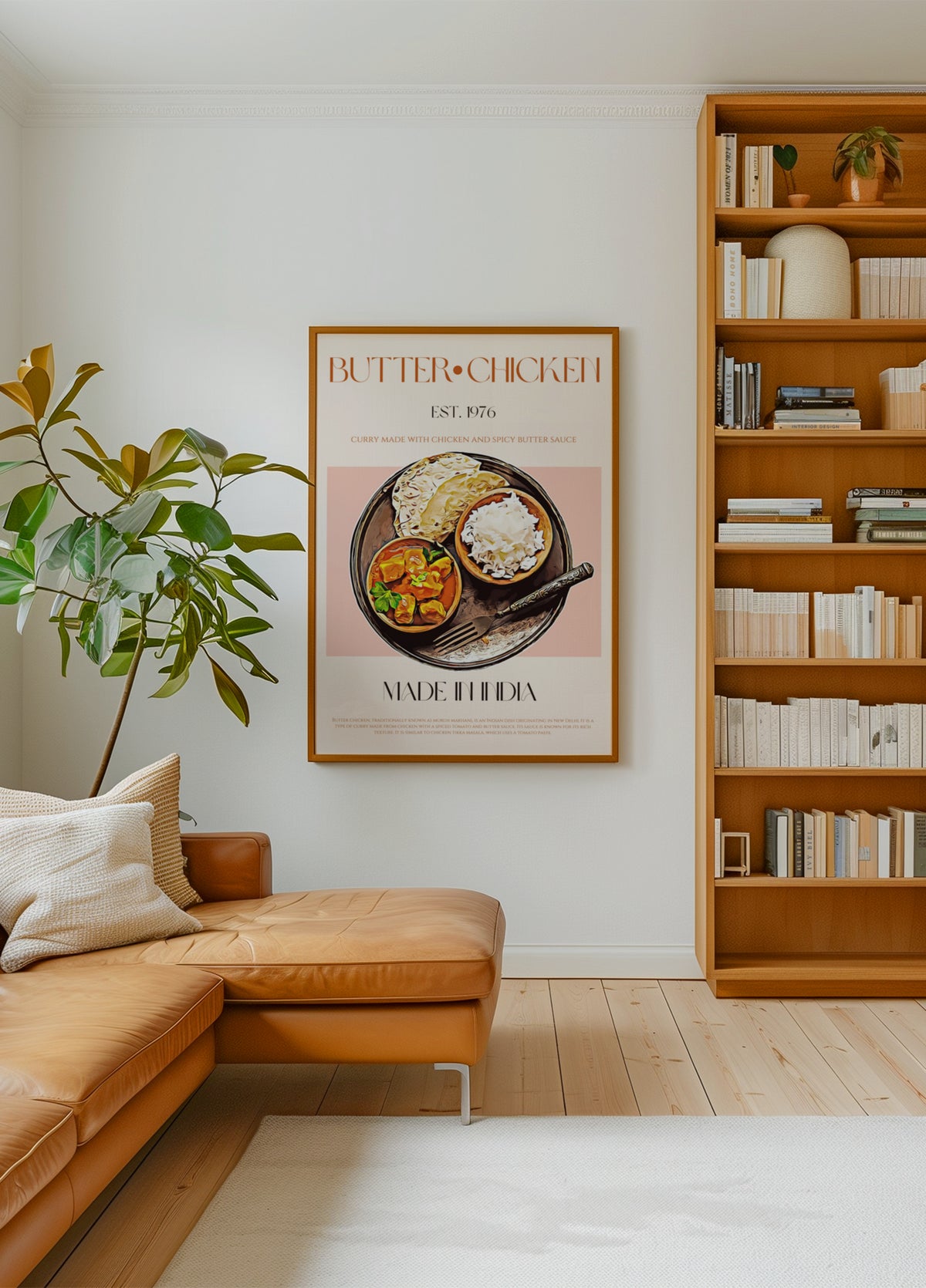 Vintage Butter Chicken - Posterbox