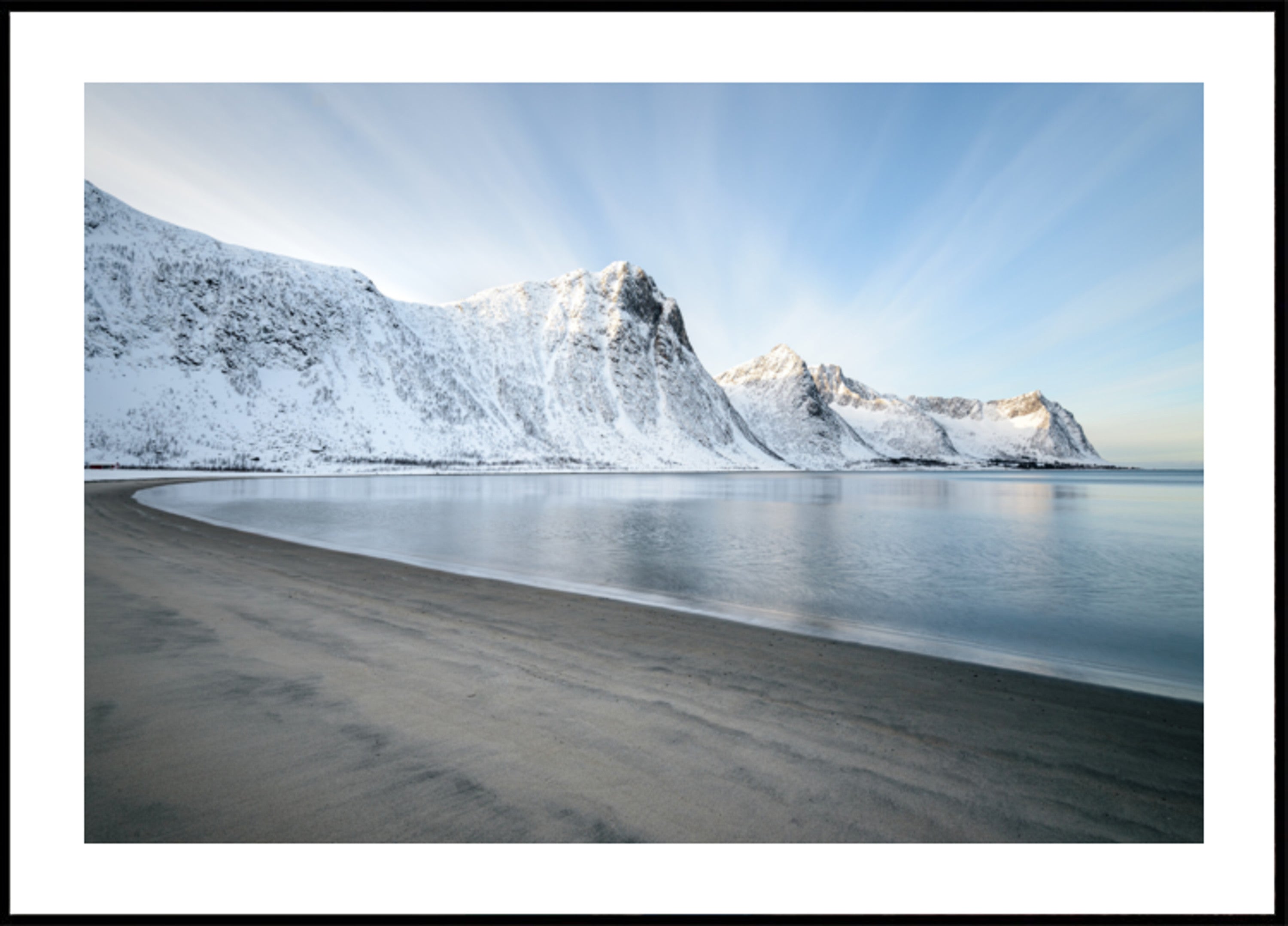 Snowy Mountain Coast