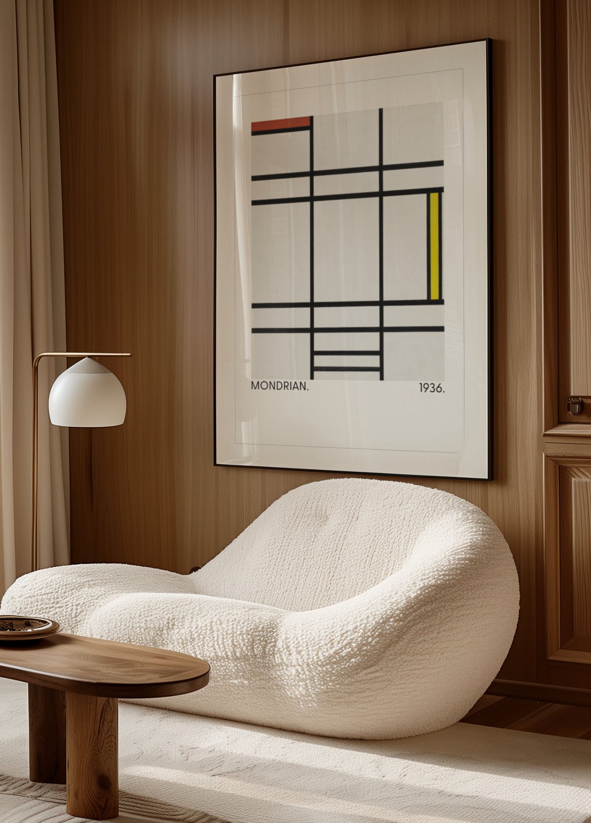 Composition in White, Red, and Yellow 1936