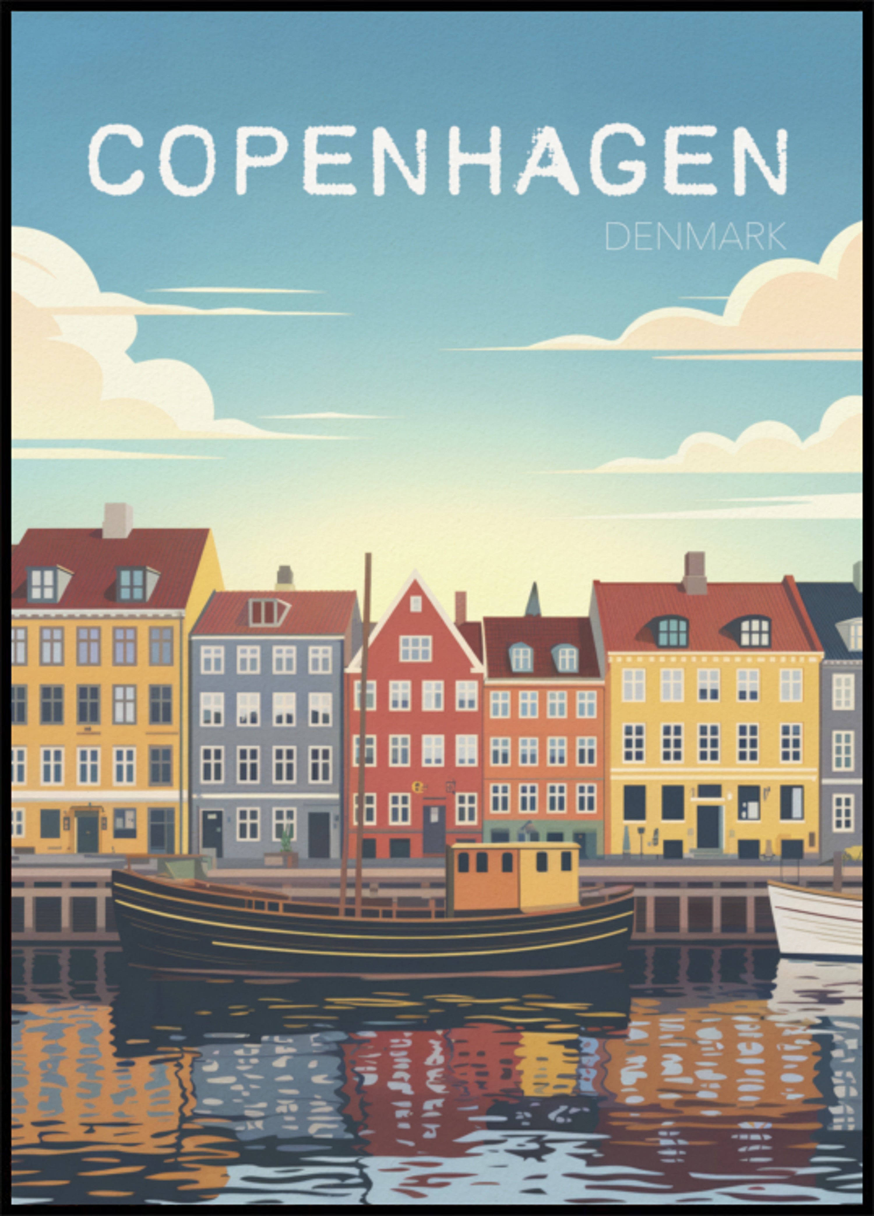 Copenhagen Canal Reflections