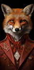 Dapper Red Fox - Posterbox