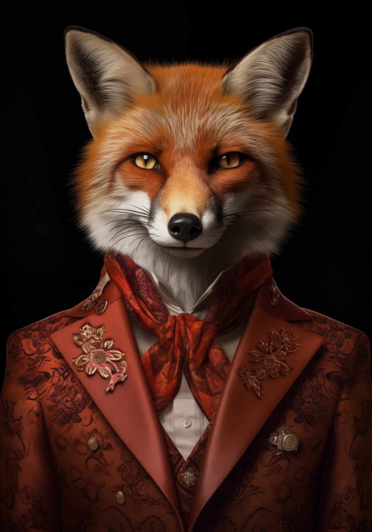 Dapper Red Fox - Posterbox