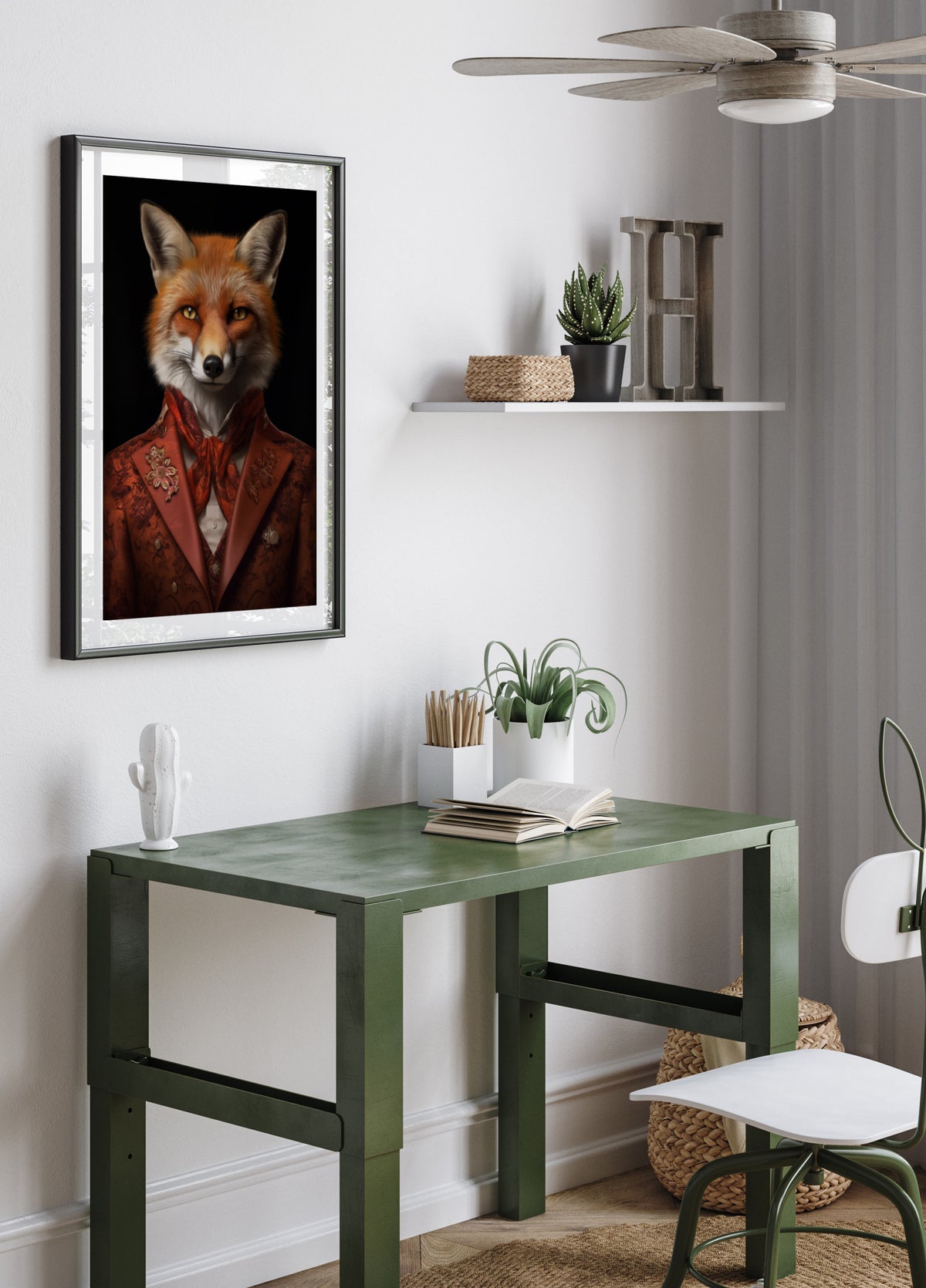 Dapper Red Fox - Posterbox