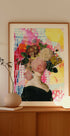 Surreal Floral Lady - Posterbox