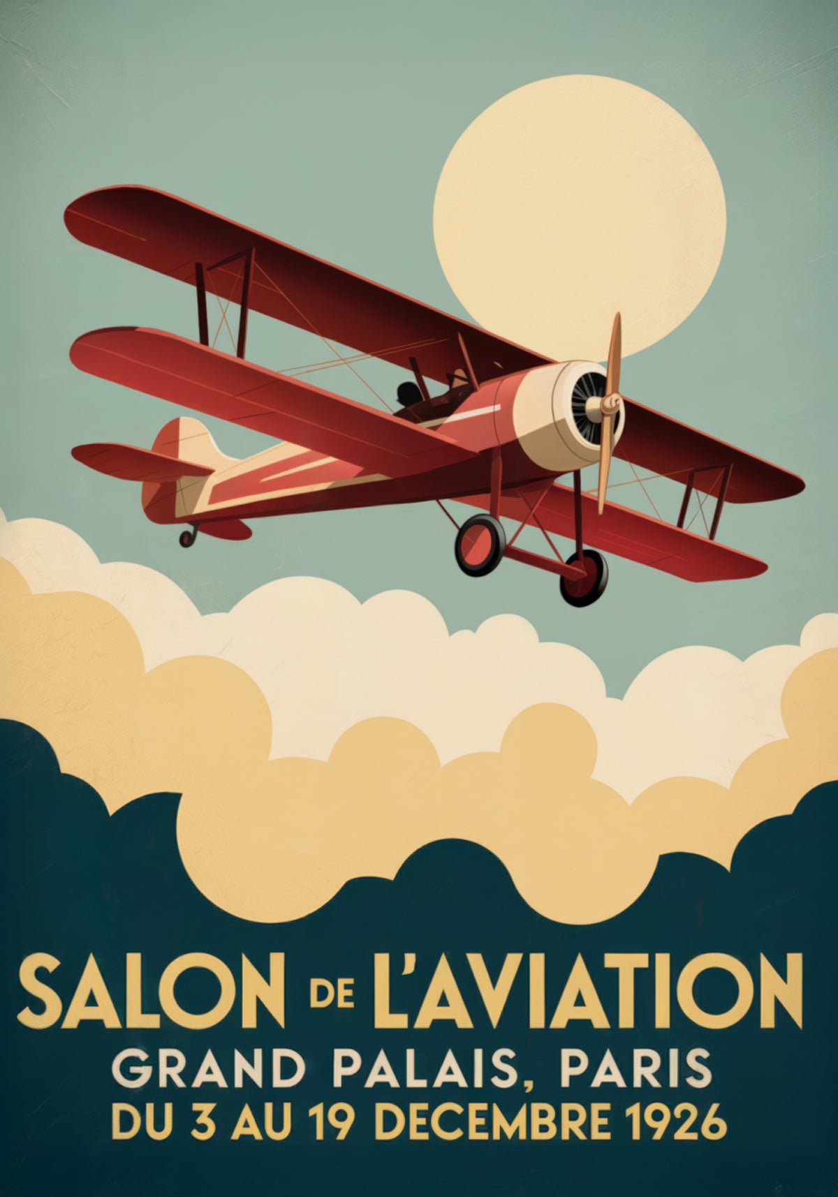 Vintage Paris Air Show - Posterbox