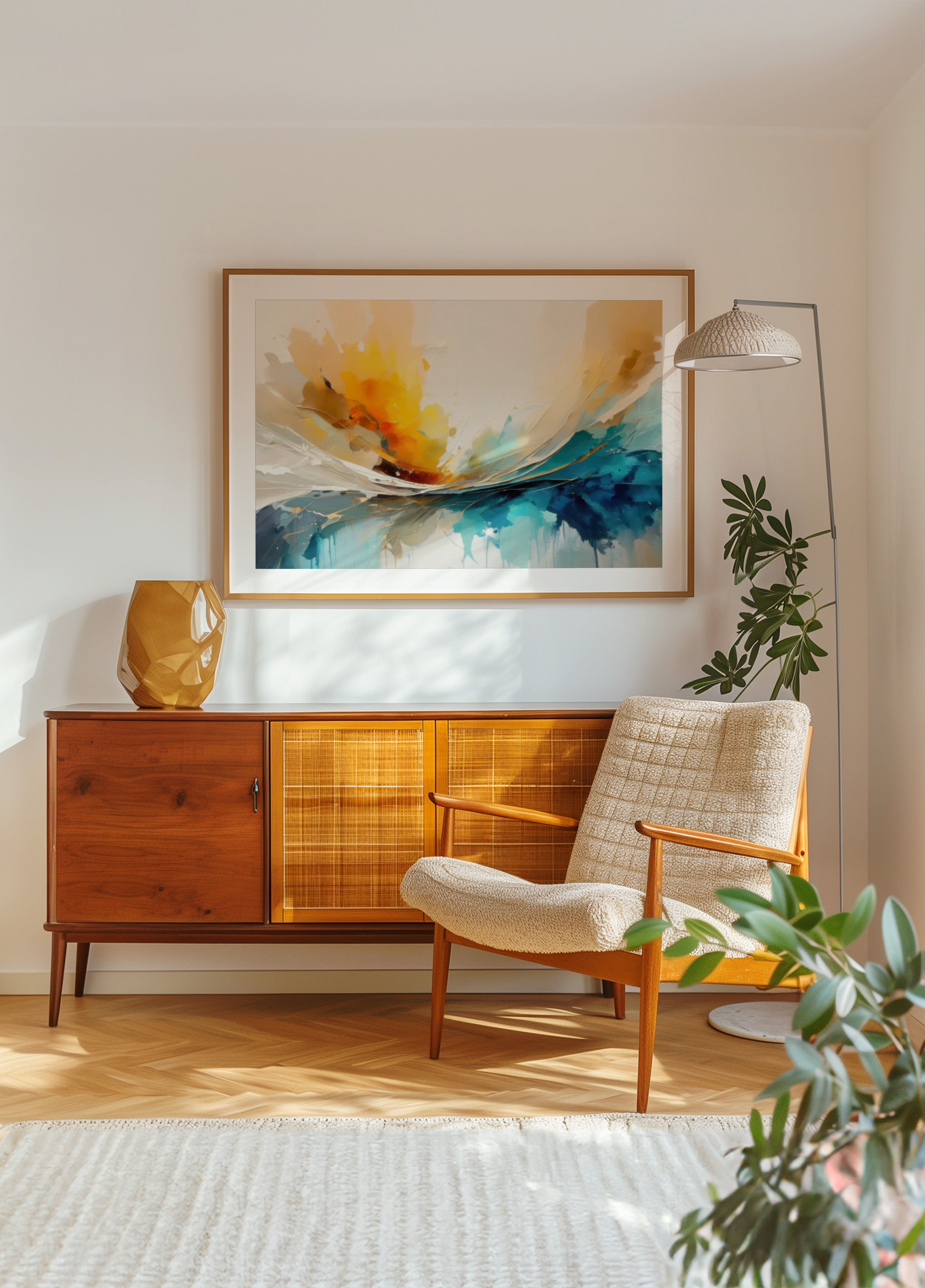 Vibrant Abstract Flow