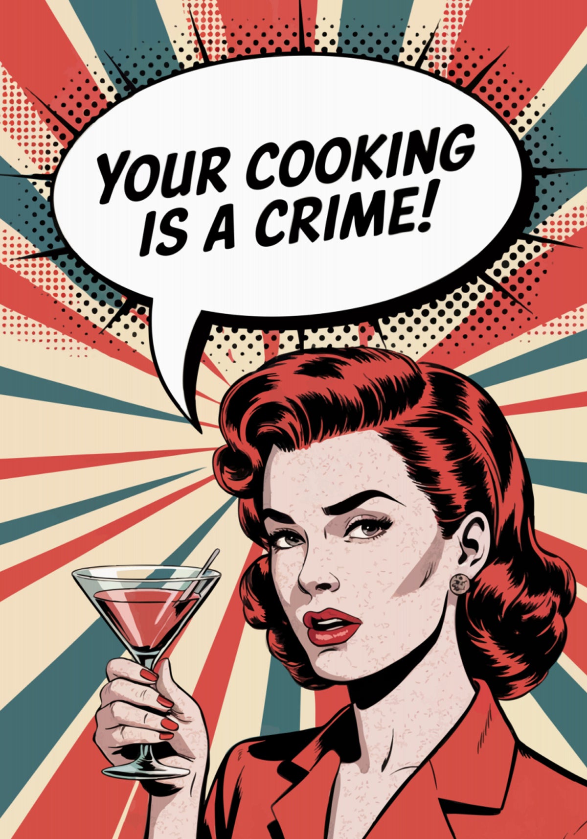 Sassy Cooking Crime