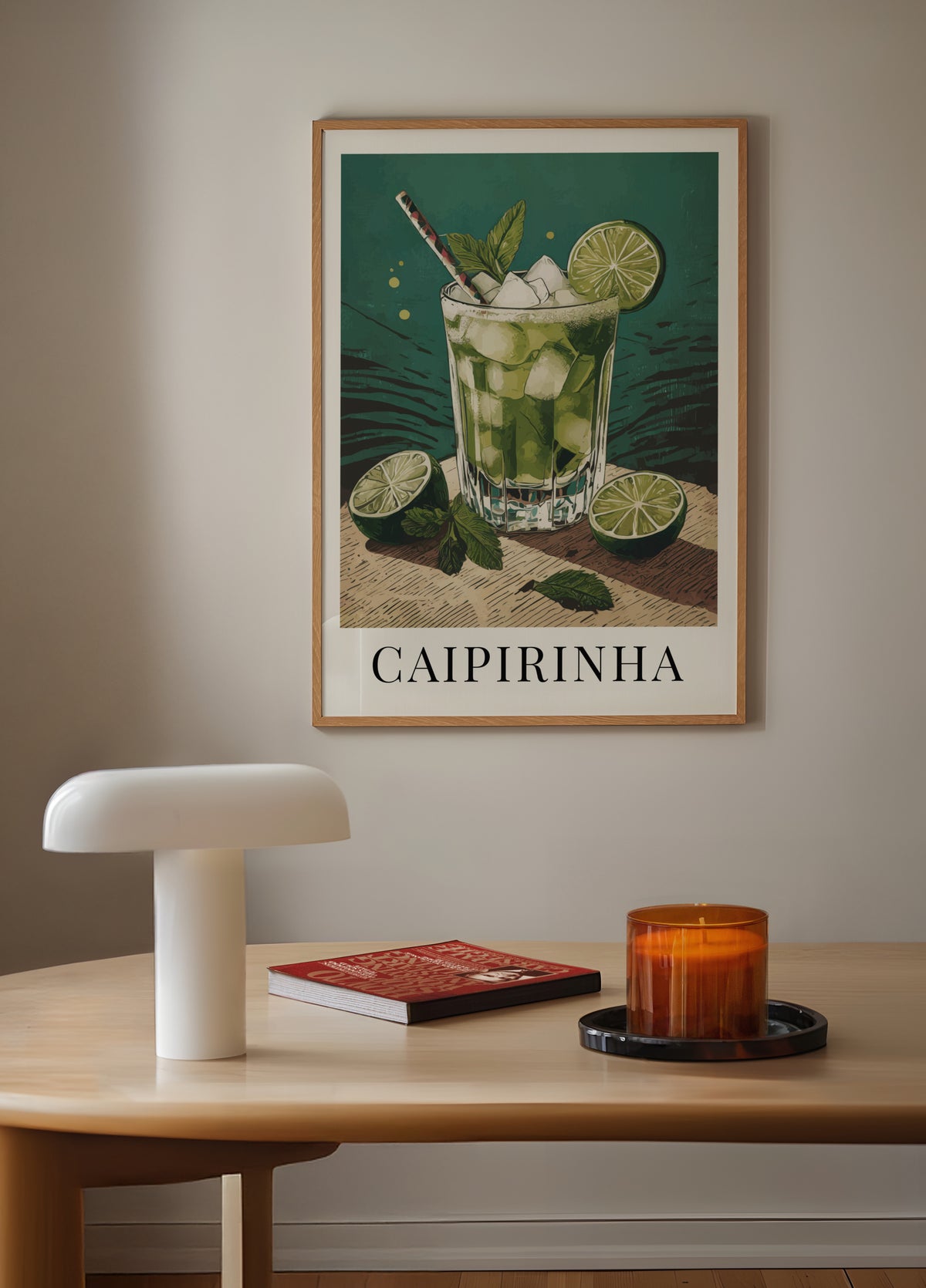 Refreshing Caipirinha Cocktail