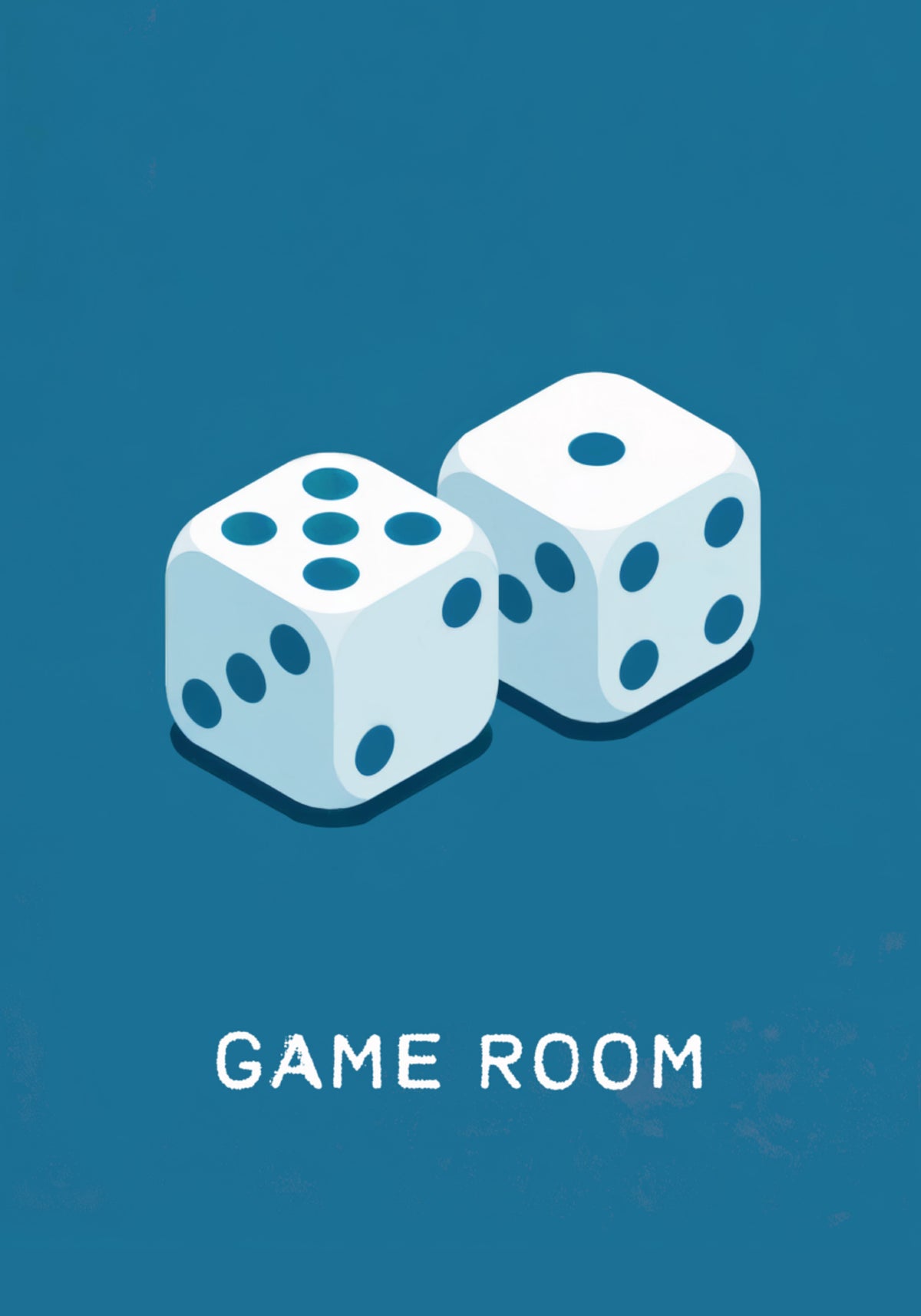 Game Room Dice - Posterbox