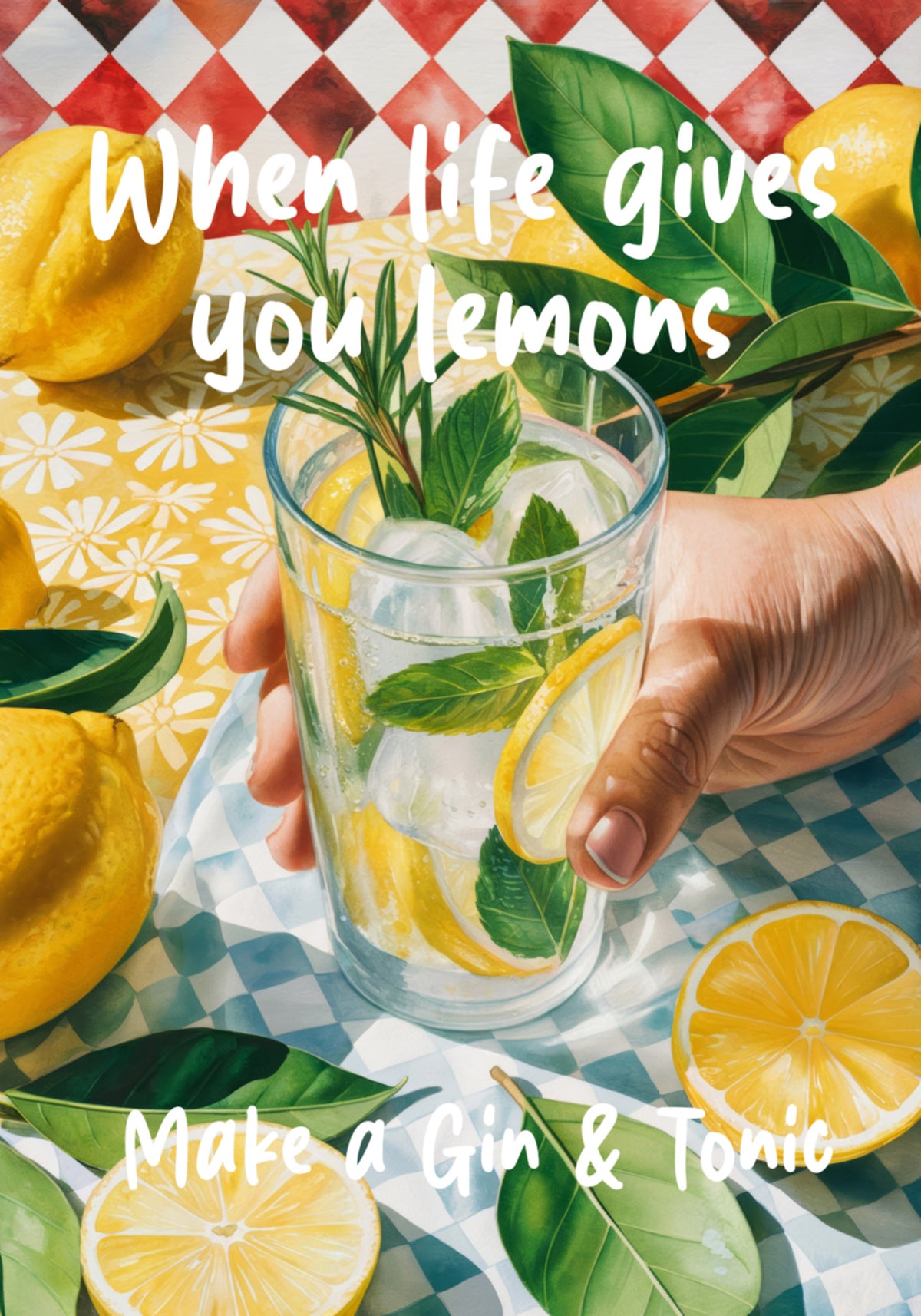 When Life Gives You Lemons, Make A Gin &amp; Tonic
