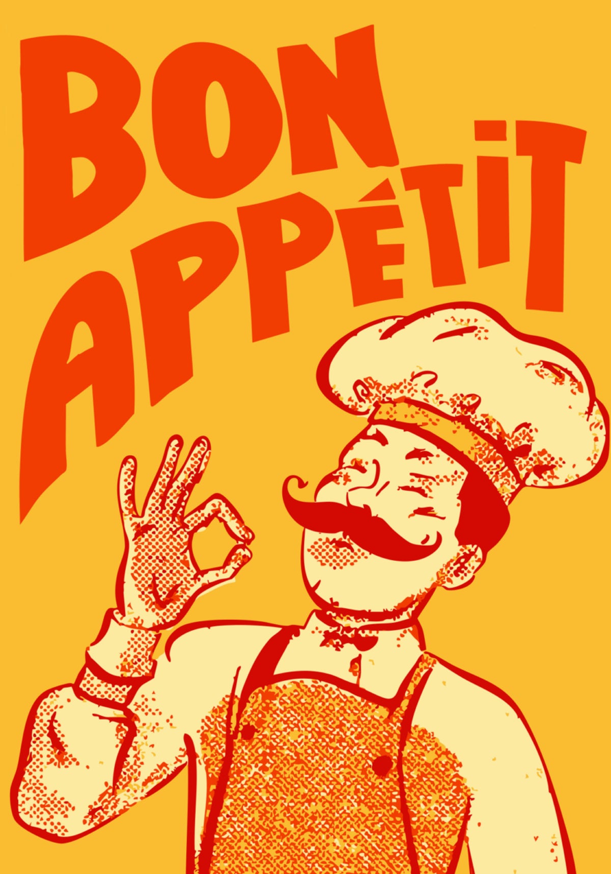 Bon Appétit Chef - Posterbox
