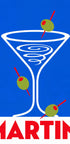 Classic Blue Martini - Posterbox