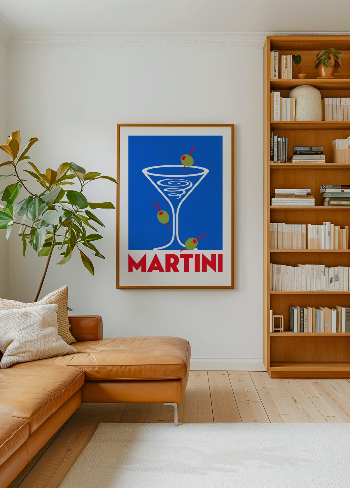 Classic Blue Martini - Posterbox