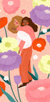 Joyful Floral Embrace - Posterbox