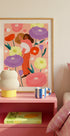 Joyful Floral Embrace - Posterbox