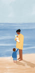 Family Beach Day - Posterbox