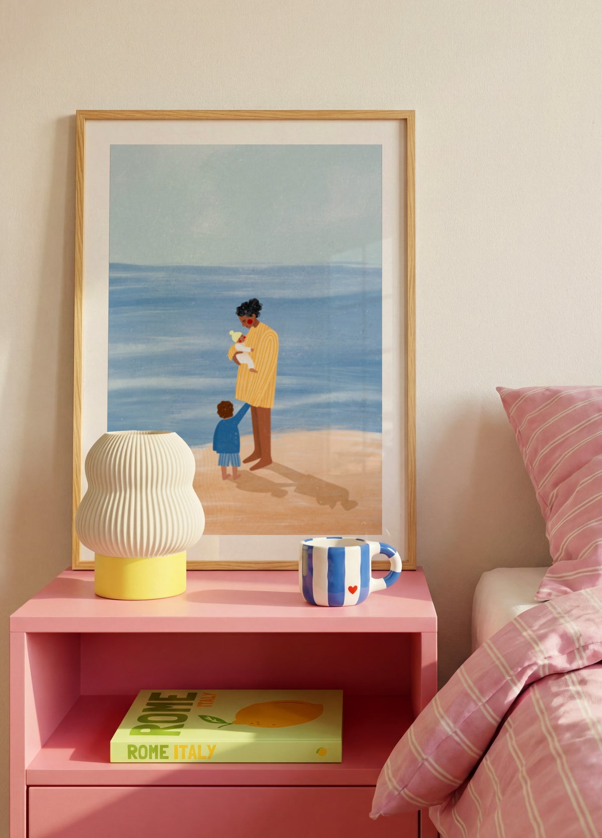 Family Beach Day - Posterbox