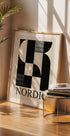 Nordic Geometric Abstract - Posterbox