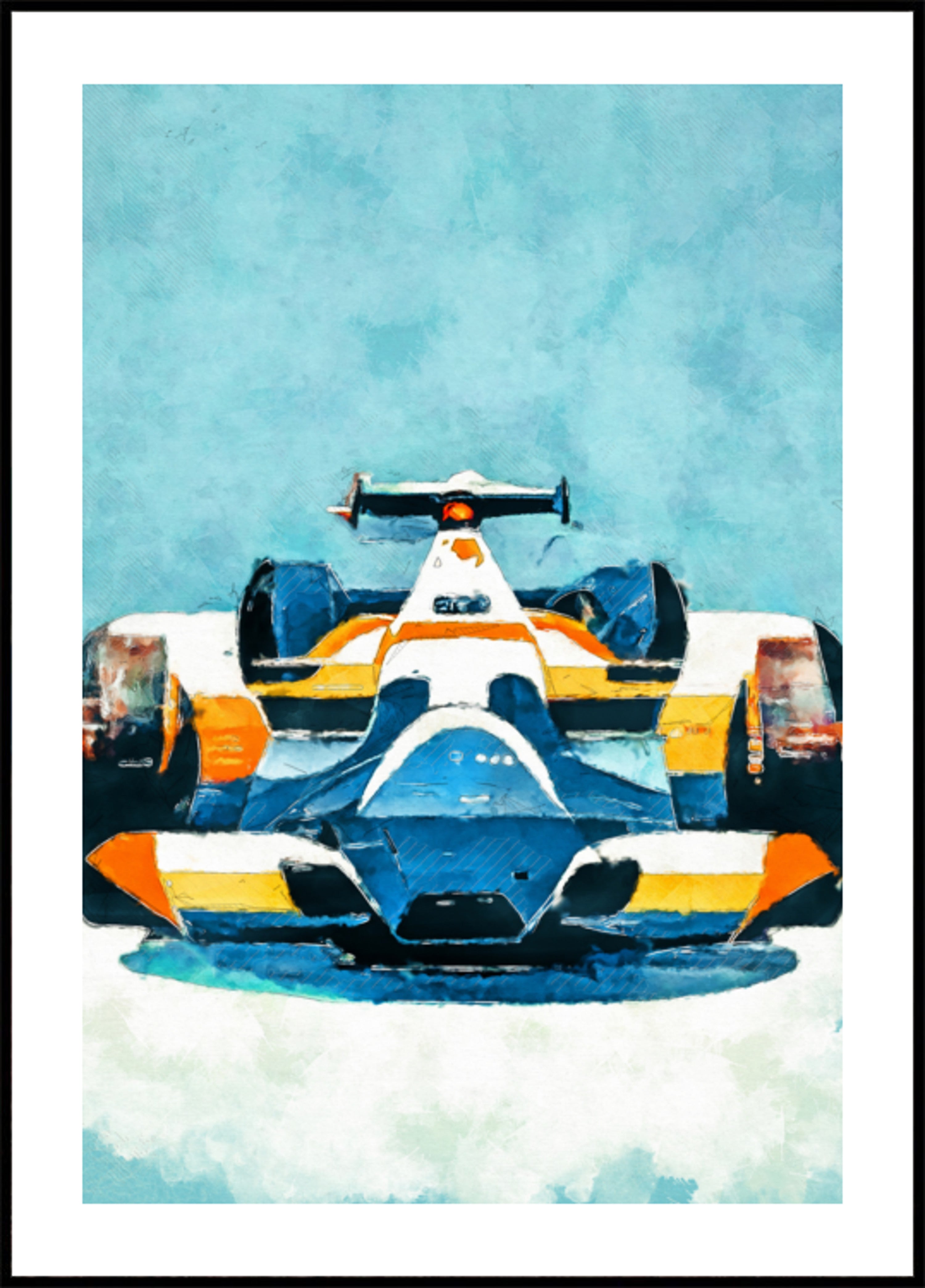 Dynamic Formula Race Car