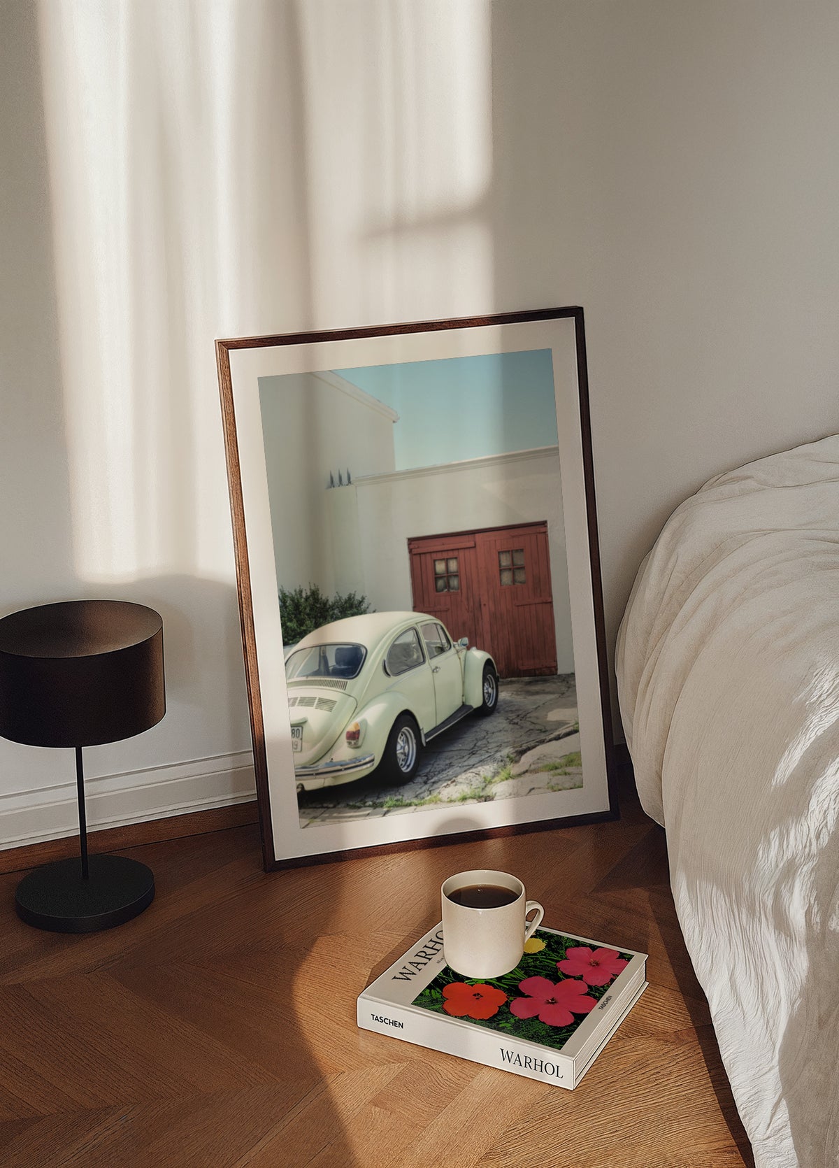 Vintage Beetle Red Door - Posterbox