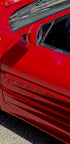 Red Sports Car Side - Posterbox