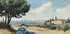 Tuscan Countryside Vintage Car - Posterbox