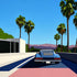 Retro Palm Drive - Posterbox
