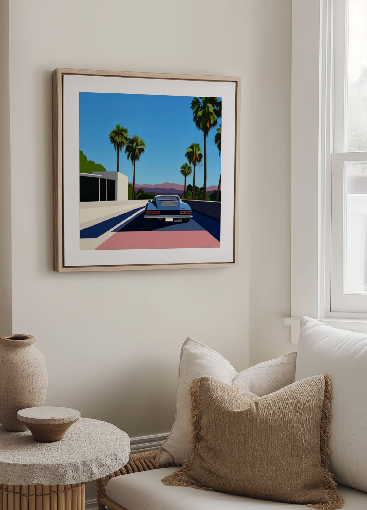 Retro Palm Drive - Posterbox