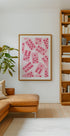 Pink Dominoes Pattern - Posterbox