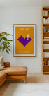 Retro Game Over Heart - Posterbox