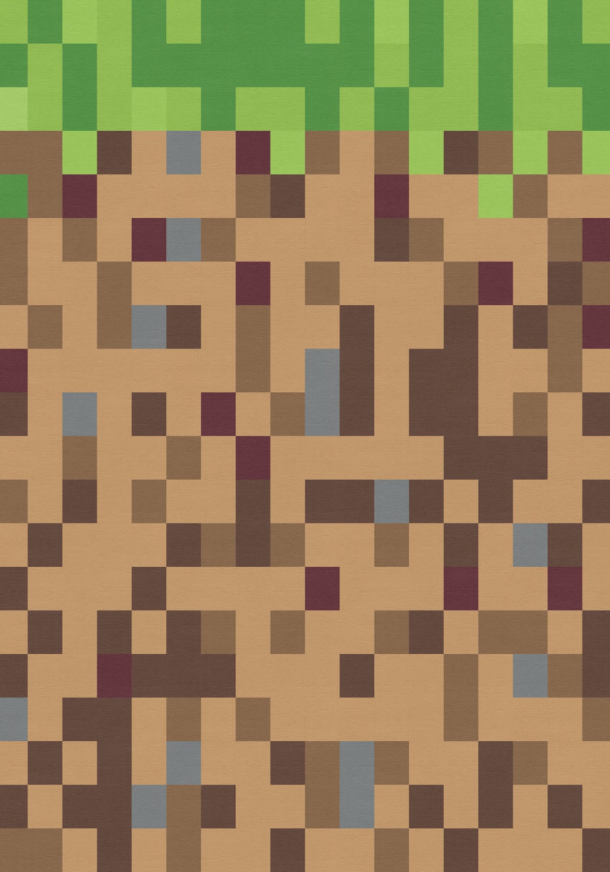 Pixel Grass Block