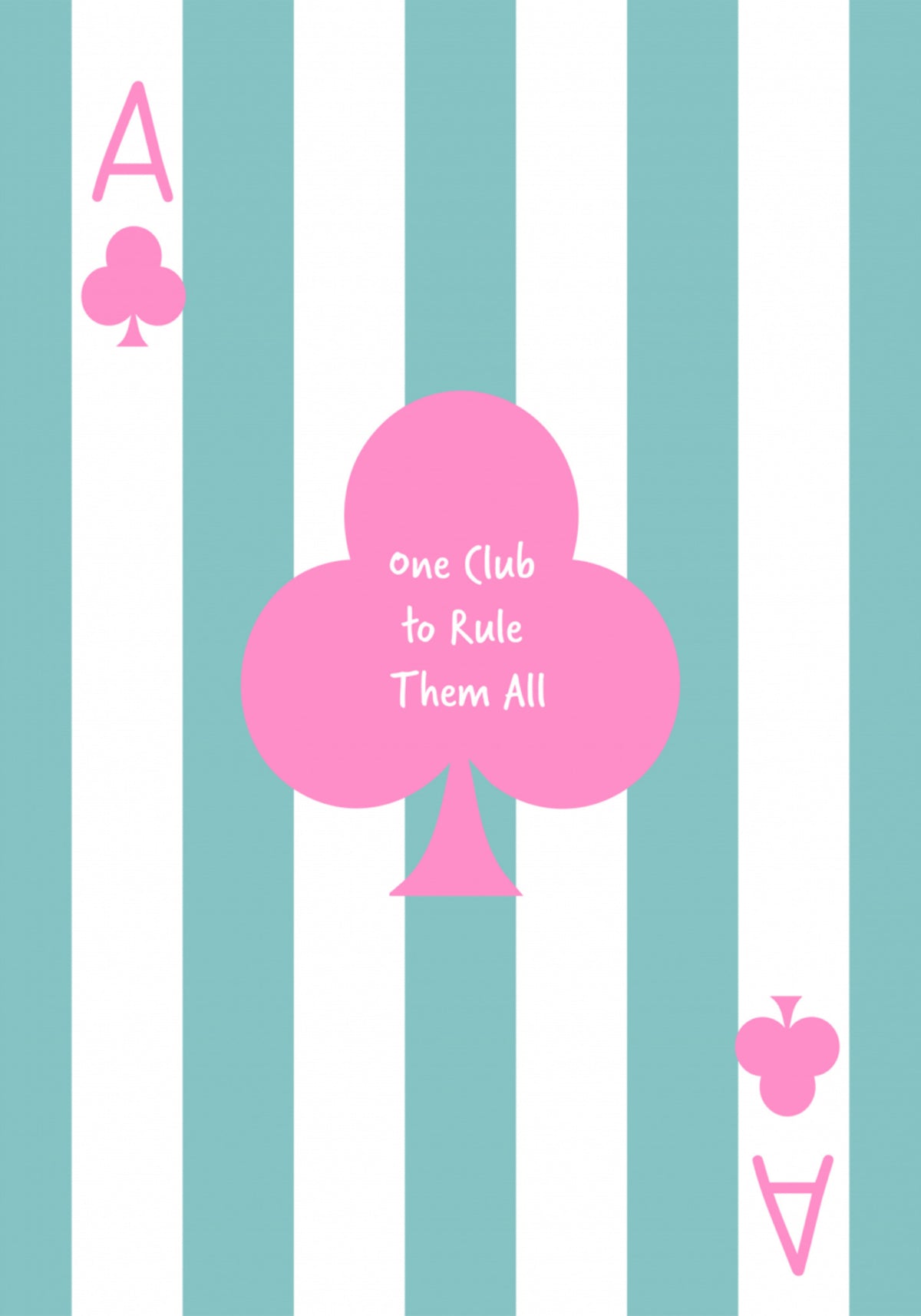 One Club Rules - Posterbox