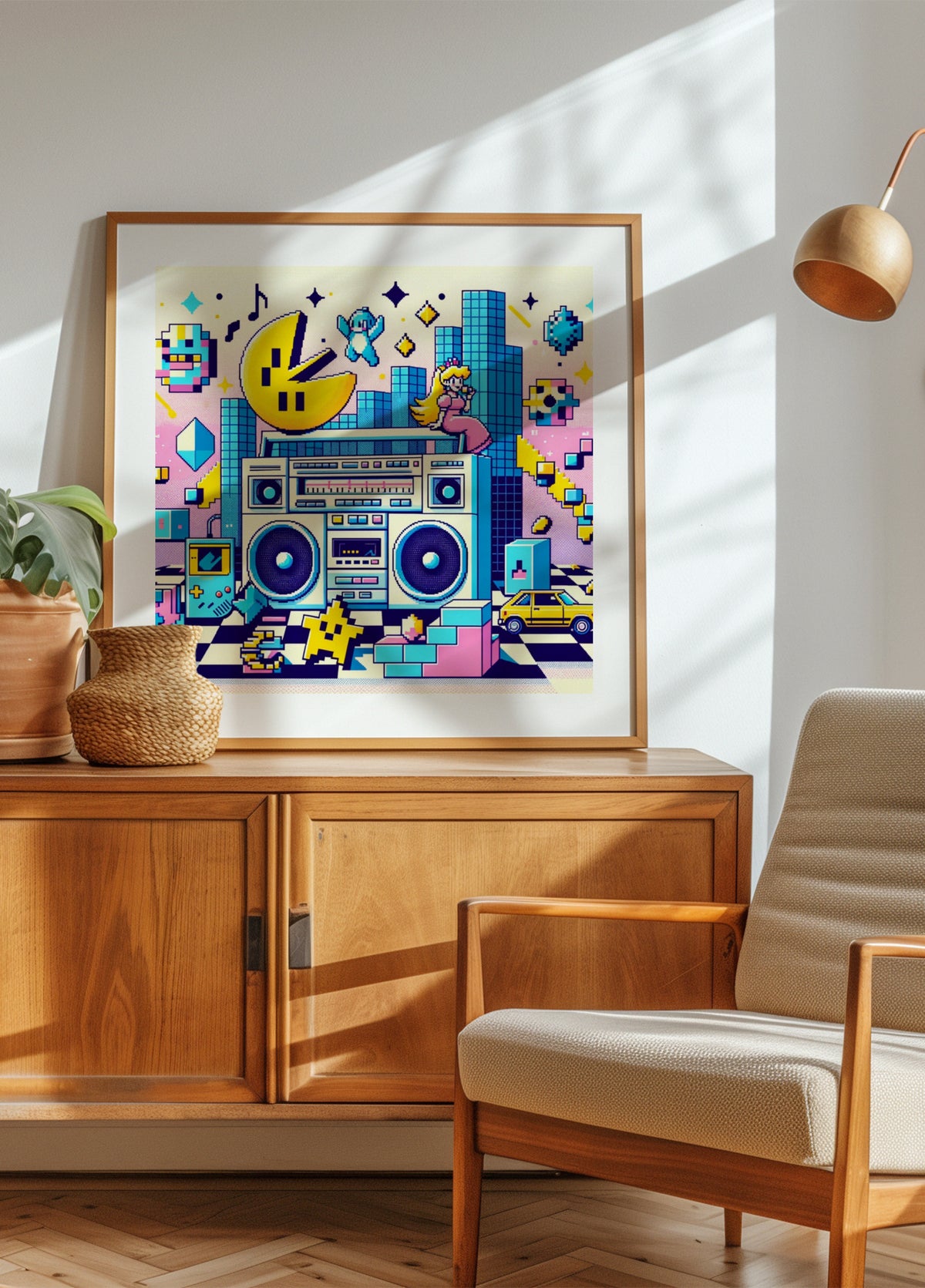 Retro Pixel Party - Posterbox