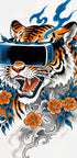 Cyber Tiger Blossom - Posterbox