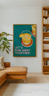 Rum Away Beach Bar Cocktail Art - Posterbox
