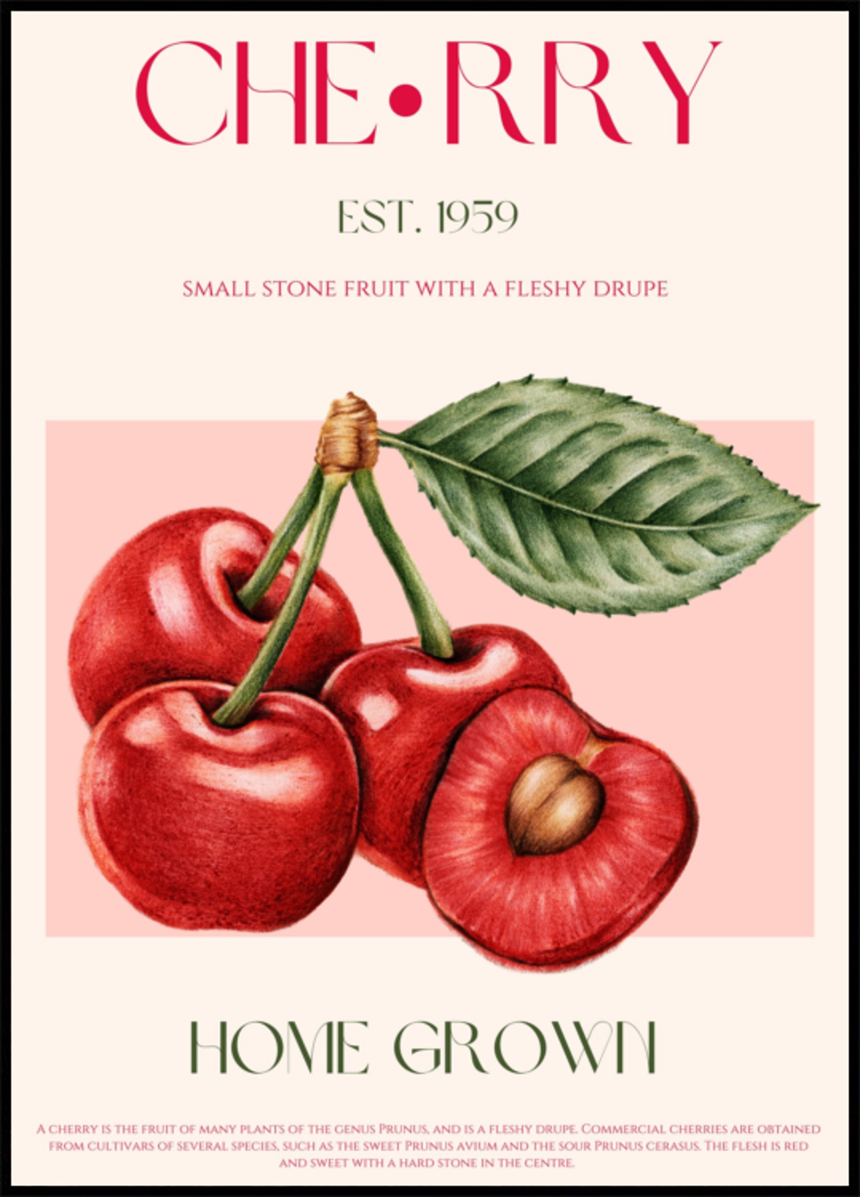 Home Grown Cherries