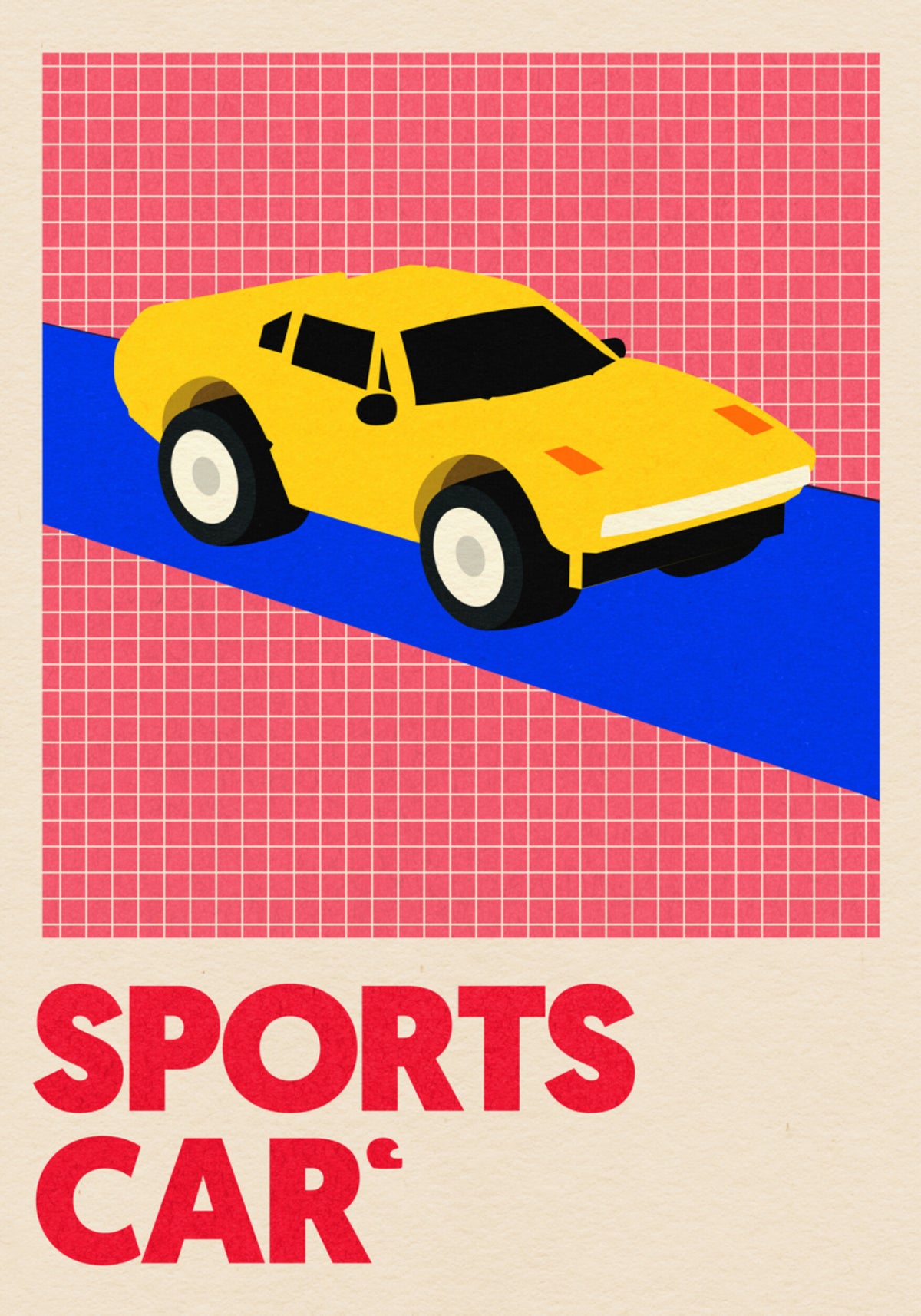 Sportsvogn - Posterbox