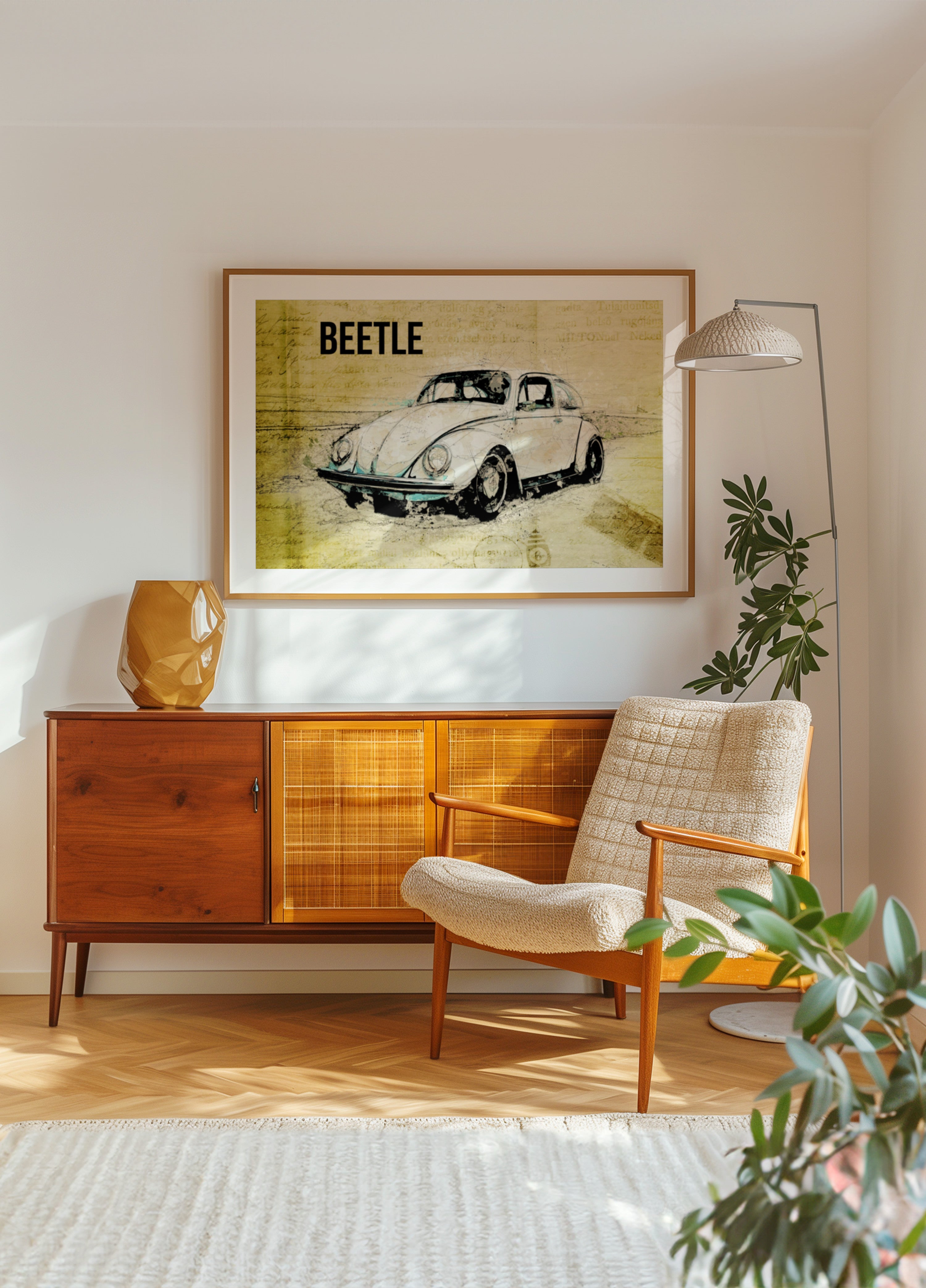 Vintage bilskitse