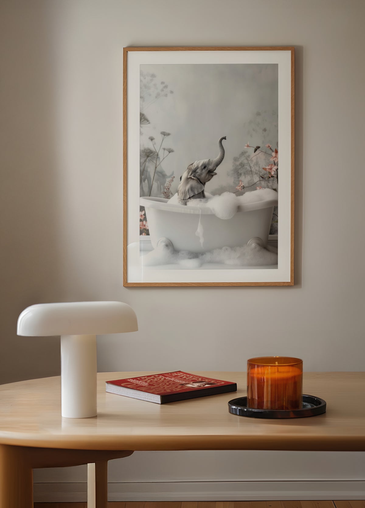 Baby Elephant Bubble Bath - Posterbox