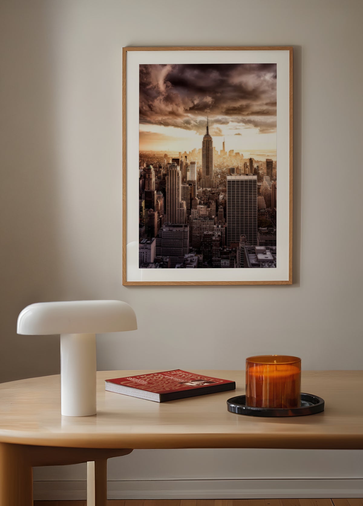 Dramatic New York City Skyline - Posterbox
