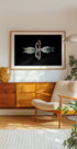 Romantic Swan Reflection - Posterbox