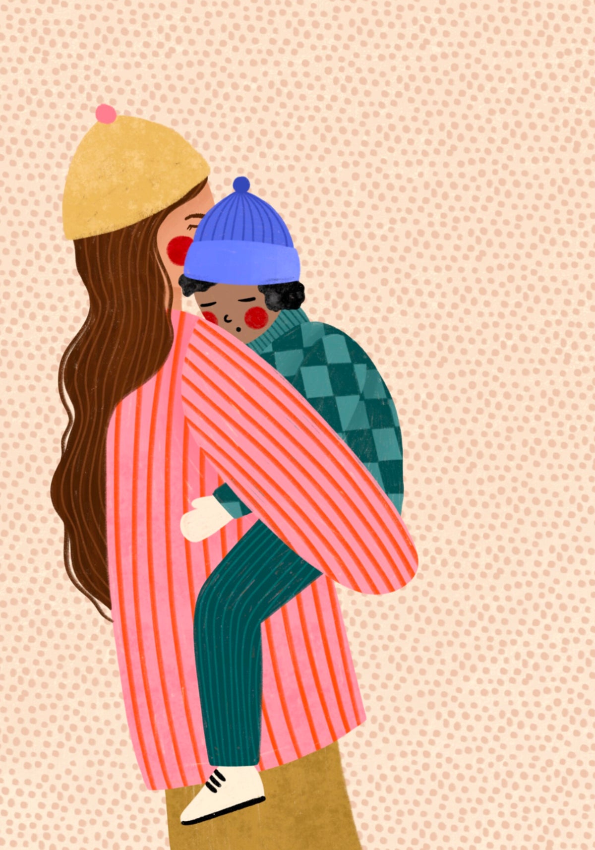 Loving Winter Embrace - Posterbox