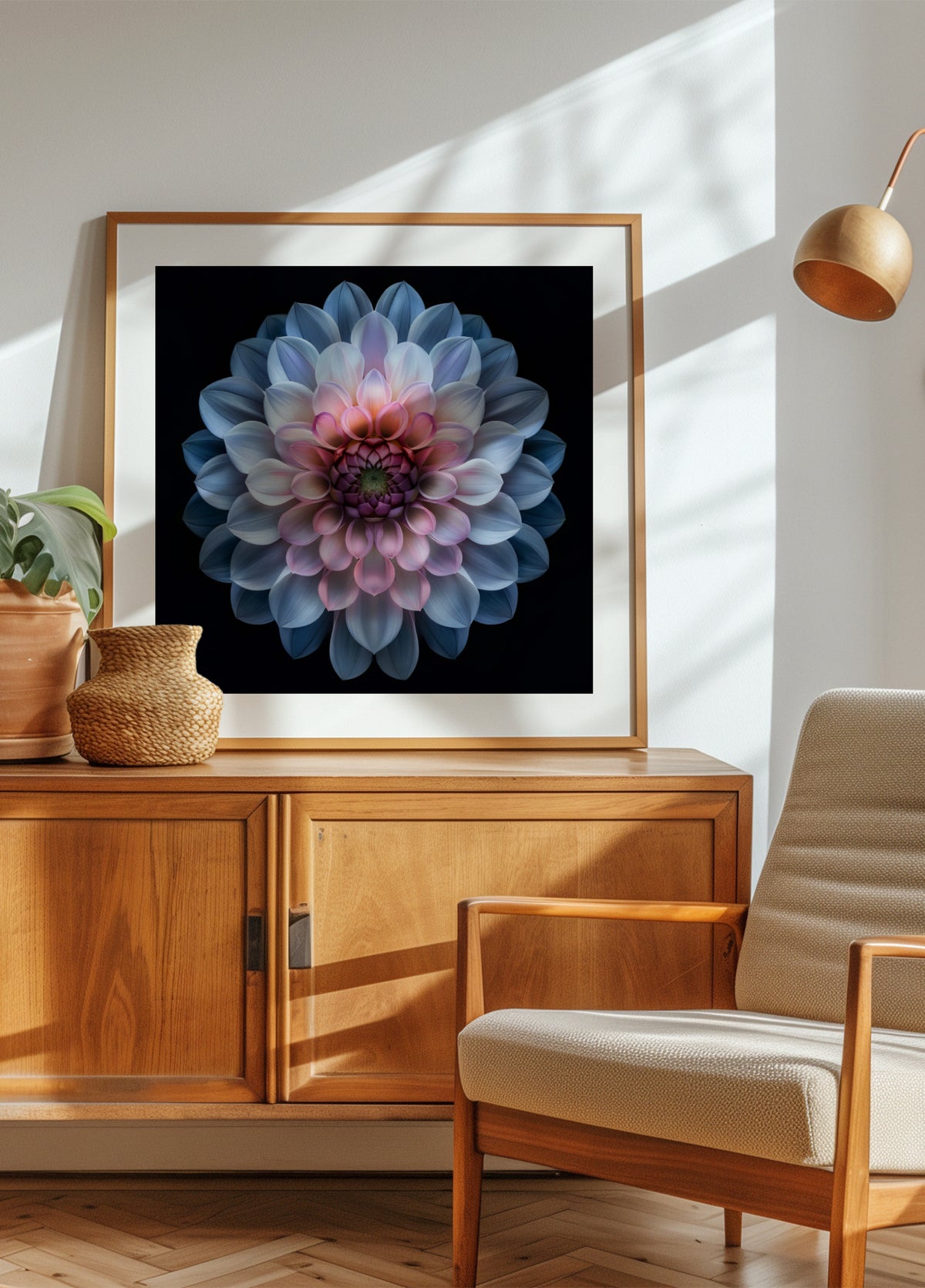 Vibrant Dahlia Bloom - Posterbox